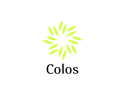 Colos 2017 black clean green logo minimalism pure wheat white