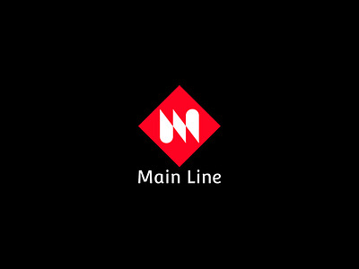 Main Line 2017 black minimalism red white