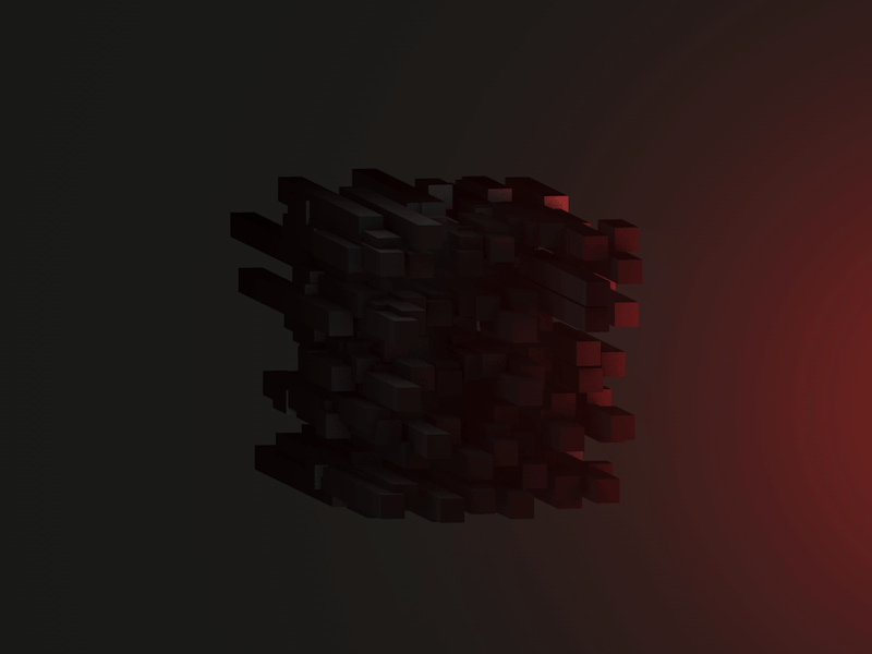 Cubes motion 3d abstract animation c4d cinema4d cube