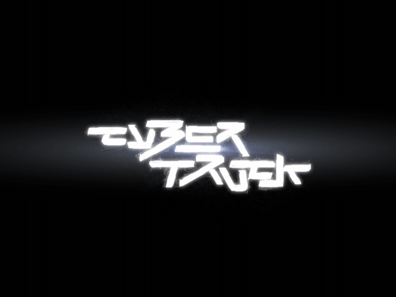 CYBER⚡TRUCK 2020 2d 3d after effects animation bladerunner car cyber cyberpunk cybertruck glitch lettermark logo sci fi tesla