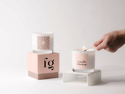 Candle Mockup