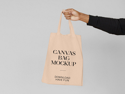 Canvas Bag Mockup