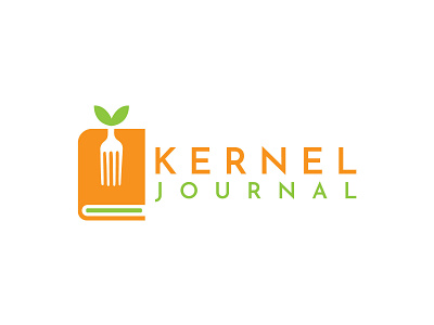 Kernel Journal branding design flat logo graphic design illustration logo logo design vector