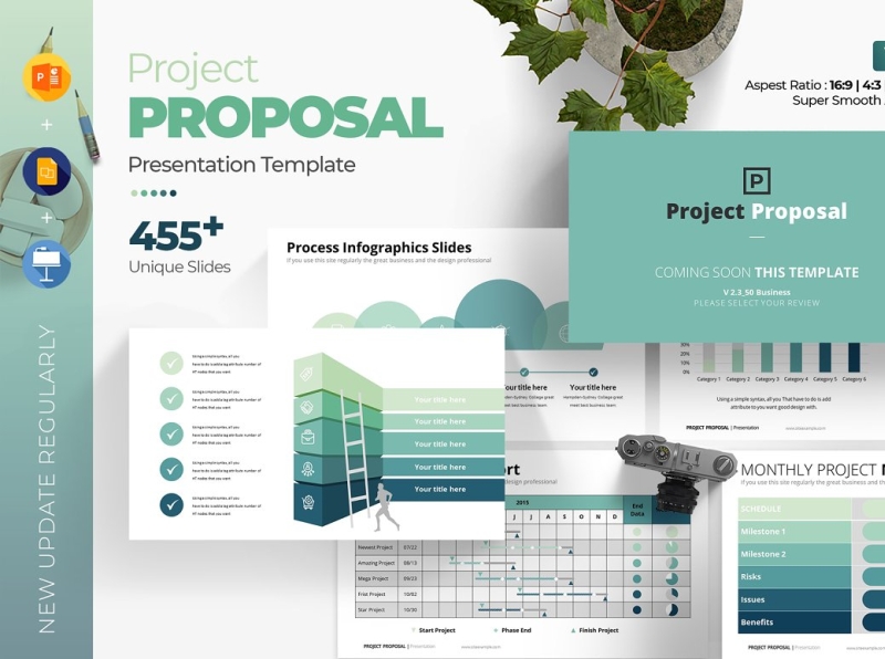 Project Proposal PowerPoint Template by Layer Master on Dribbble