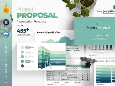Project Proposal PowerPoint Template business strategy