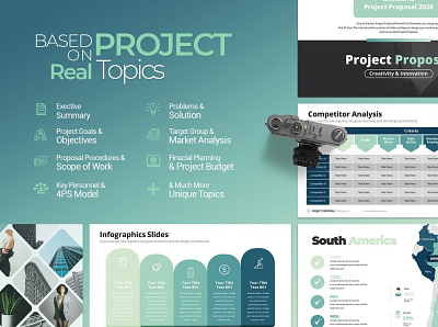 Project Proposal PowerPoint Real Topic business strategy