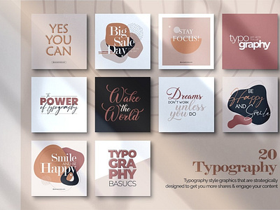 Instagram Creator Typography