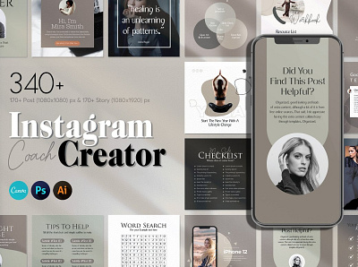 Instagram Creator For Coaches CANVA social media