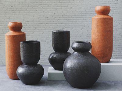 Simple vases