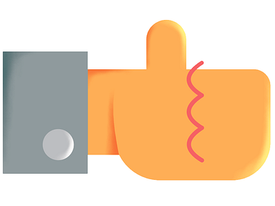 Thumbs Up! design illo illustration logo thumbs up