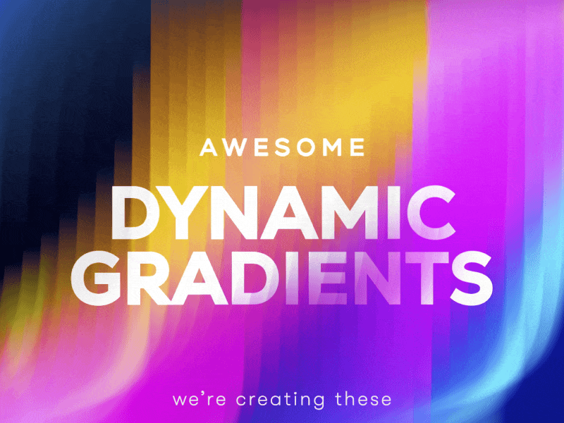 Tutorial: Gradient Animation - for Logo & Text in After Effects by Andrius  Tamošaitis on Dribbble