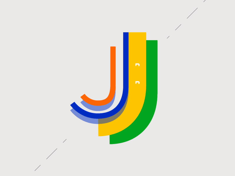 J for 36daysoftype 36days 36daysoftype abstract after effects alphabet animated type animation j letter motion motion design