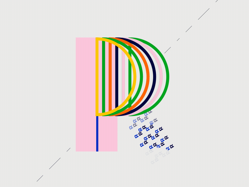 R for 36daysoftype 36days 36daysoftype abstract after effects alphabet animated type animation letter motion motion design