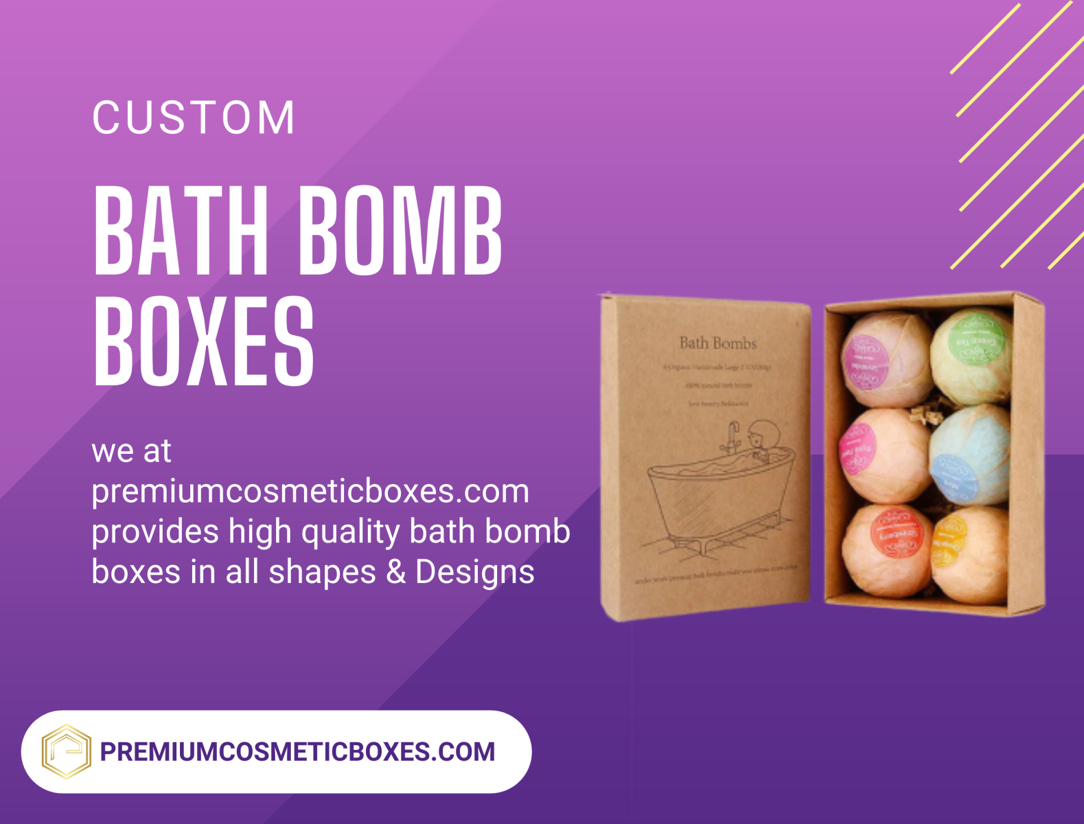 Custom Bath Bomb Boxes by John smith on Dribbble