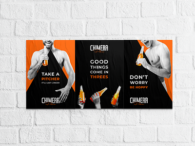 Chimera Pilsner Posters - Logo & Visual Identity Design branding design logo poster print