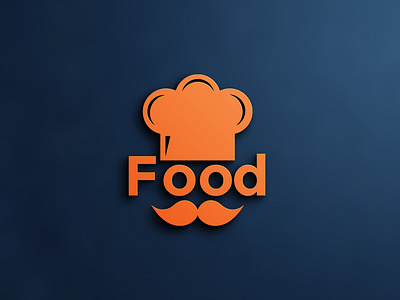 Food Restaurant Logo  Minimalist Design