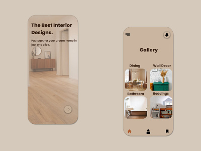 Interior Design Service - Mobile Application