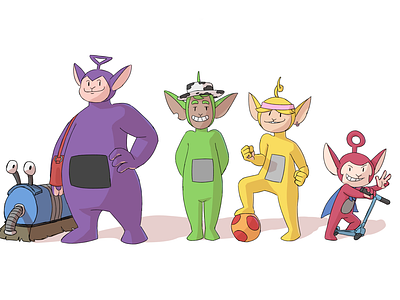 Teletubbies redesign