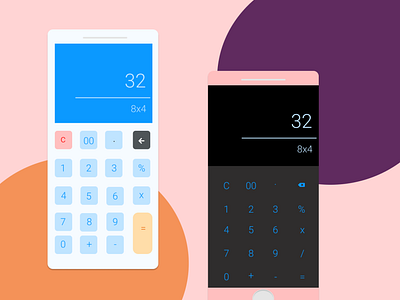 Calculator design by Omolola Odunowo