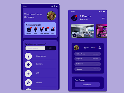 Smart Home App By Omolola Odunowo