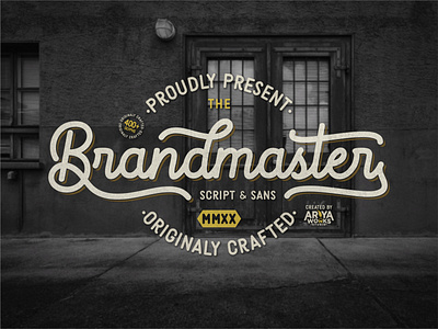 Brandmaster | Duo Font