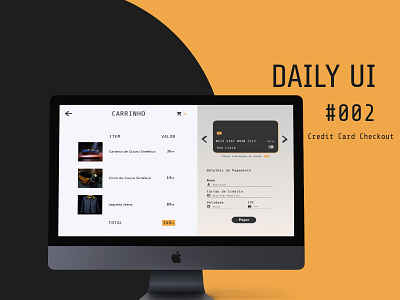 Daily UI #002 | Credit Cart Checkout daily ui dailyui design ui ux