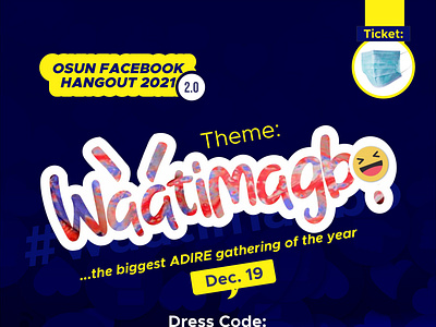 Osun Facebook Hangout Fliers