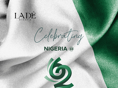 Nigeria @ 62 branding coreldraw design graphic design
