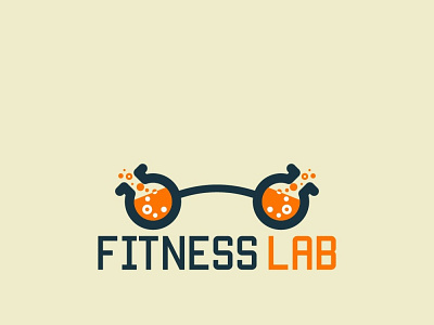 Modern Gym Logo app branding design fit fitness graphic design gym health illustration lab logo medicine modern ui vector