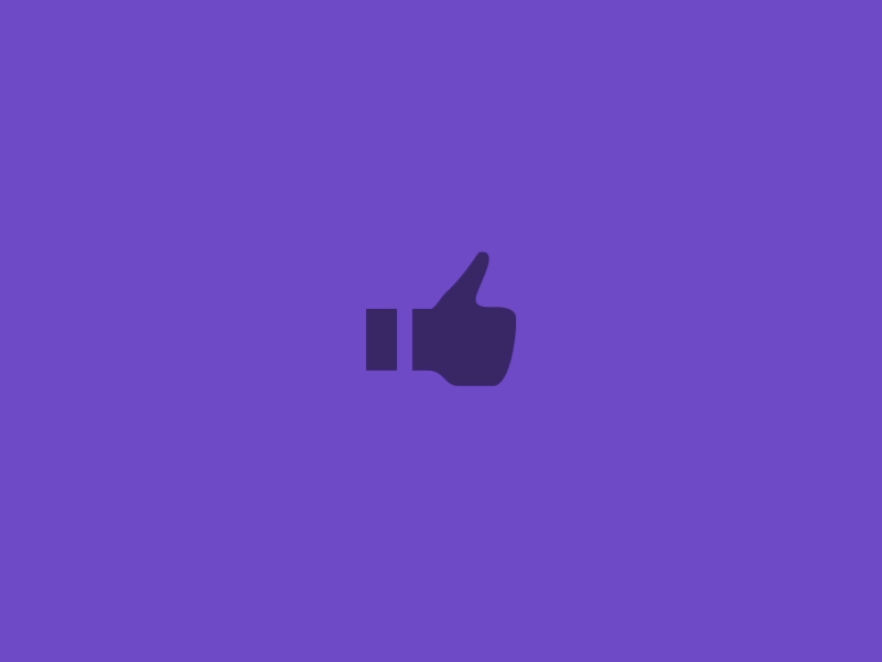 Appreciate Animation animation appreciate arrow like purple thumbs up