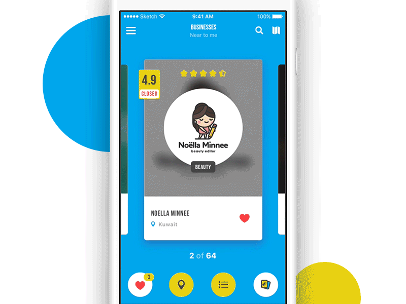My Favorite List Schedule IOS Booking App By Sergey Shevchenko For