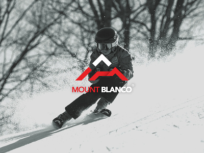 Daily Logo Challenge: Day 8 "Ski Mountain"