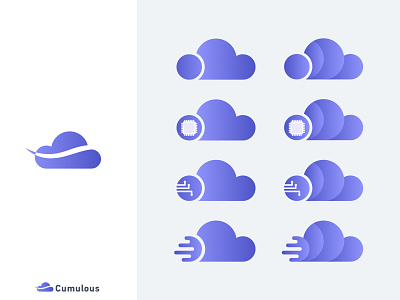 Daily Logo Challenge: Day 14 "Cloud Computing Logo" v2