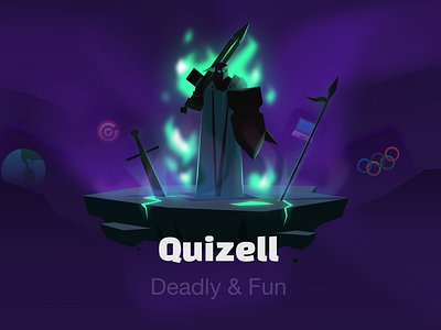 Quizell Character Design