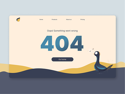 404 ERROR PAGE design typography ui ux