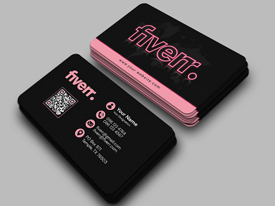 I will do creative and minimalist business card design animation bank card beauty card branding business card business card design business cards card cards credit card design fiverr graphic design graphic follow icon illustration logo logo design ux vector