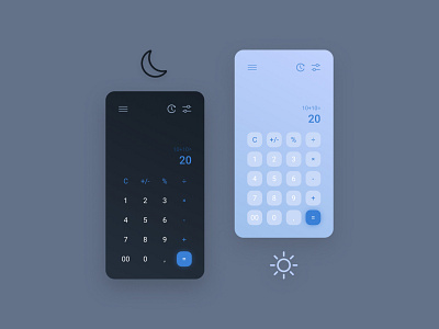 Calculator 004 calculator daily ui daily ui 004 design ui ux web design