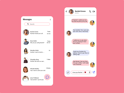 Direct Messaging dailyui 013