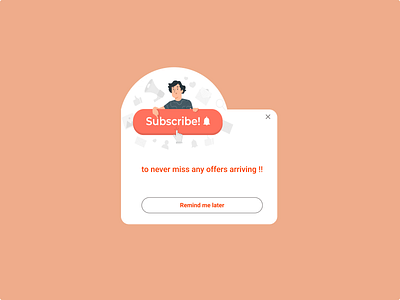 PopUp/Overlay dailyui 016