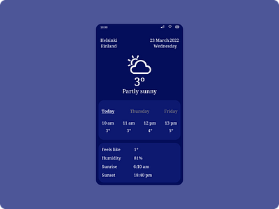 Weather dailyui 037