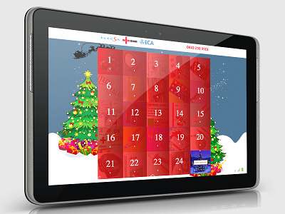 Advent Calendar Marketing campaign 2013 App & Web Design