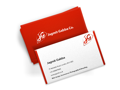 Business card branding business card co ecommerce gabba jagmit limited photography