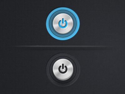 On Off Button Bluey button graphic off on photoshop