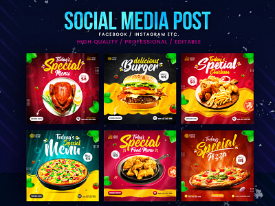 Food Promotion Social Media Advertising Post design food food social media post graphic design post social media social media advertising social media post social media post design