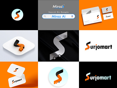 S Letter Logo For E-commerce Brand