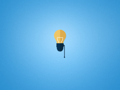 Light Bulb bulb icon illustration ios light switch vector