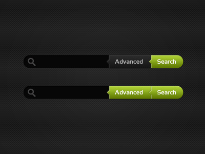 Searching advanced button design field glass icon interface ipad iphone magnifying search texture ui web website