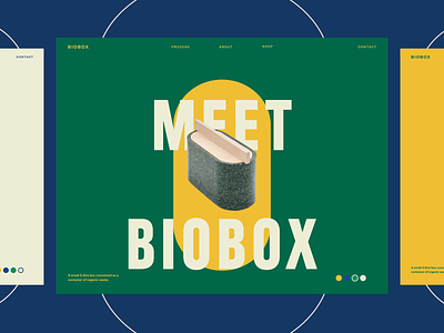 Biobox ● Home brand branding branding identity color switch eco-product eco-solution graphic design hero design product design product showcase sustainability sustainable product vegan website design