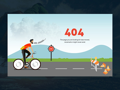 #DailyUI 008 - 404 Error