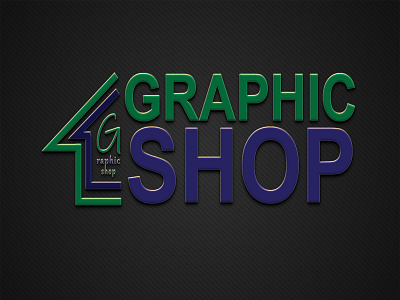 Graphic Shop Logo Design branding design graphic design illustration logo logo design